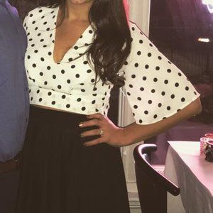 Polka Dot Top l Medium